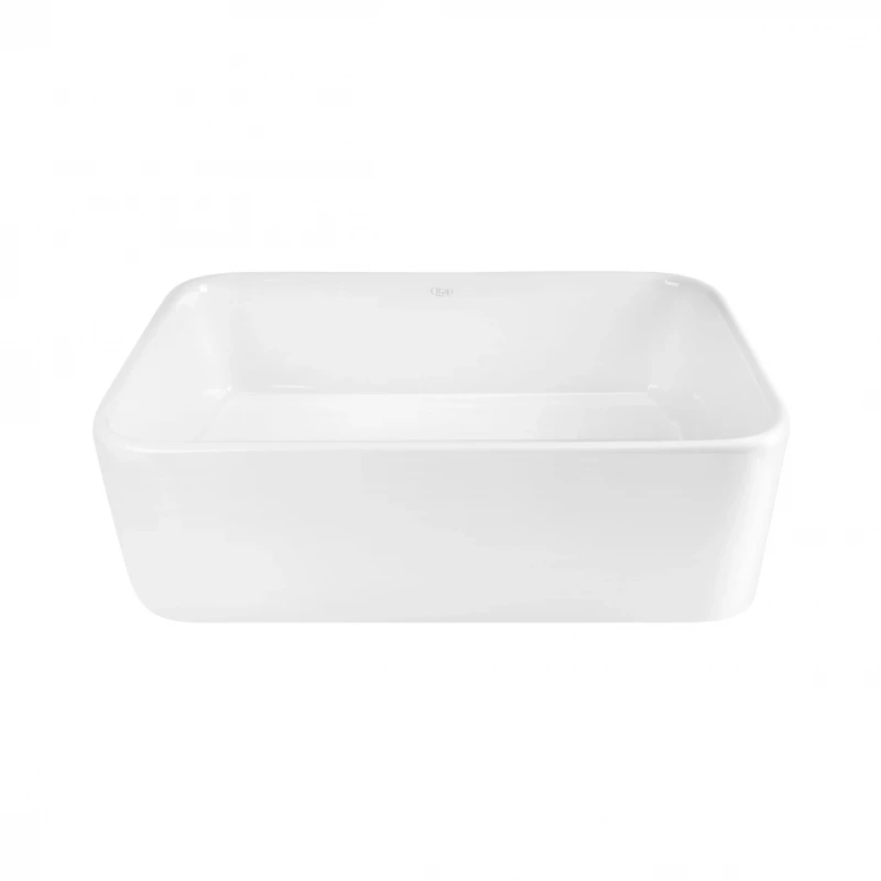 Раковина-чаша Qtap Tern 500х370х200 White с донным клапаном QT1711A048W