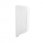 Перегородка для писсуара подвесная Qtap Crow 100x390x830 White