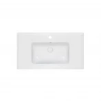 Раковина Qtap Albatross E49 900х490х200 White з донним клапаном QT01119090E49W