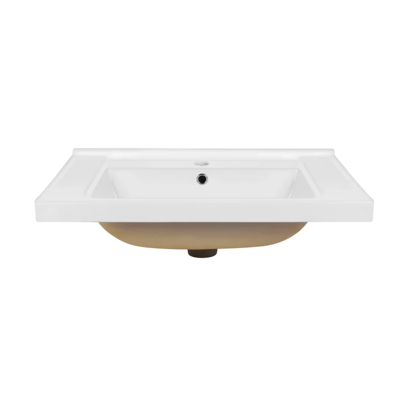 Раковина Qtap Albatross Q 700х480х230 White с донным клапаном QT01115070QW