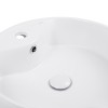 Раковина-чаша Qtap Scorpio 460х460х155 White з донним клапаном QT14117046LW