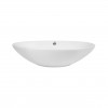 Раковина-чаша Qtap Dove 625х415х150 White з донним клапаном QT06113077W