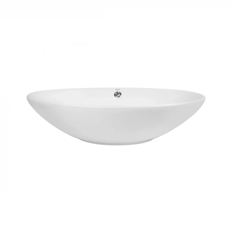 Раковина-чаша Qtap Dove 625х415х150 White з донним клапаном QT06113077W