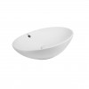 Раковина-чаша Qtap Dove 625х415х150 White з донним клапаном QT06113077W