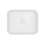 Раковина-чаша Qtap Tern 500x390x140 White с донным клапаном QT17112195W