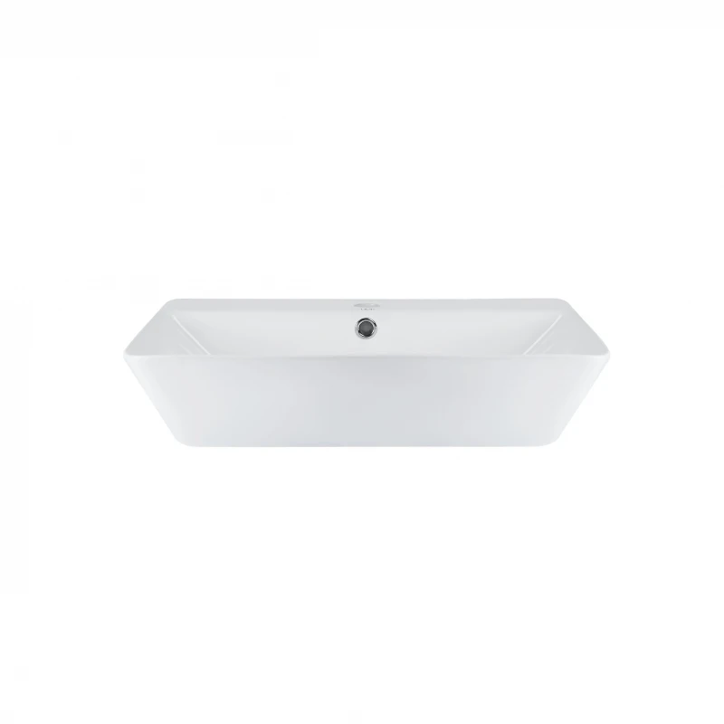 Раковина Qtap Virgo 600x420x140 White с донным клапаном QT18112253W