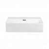 Раковина Qtap Nando LT 500х420х120 White з донним клапаном QT12112173SW