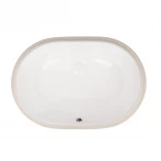 Раковина Qtap Stork 585x395x195 White з донним клапаном QT15116030W