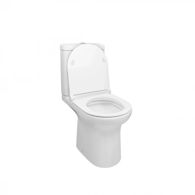 Унітаз-компакт Qtap Kolibri з сідінням Soft-close QT1022C667PW