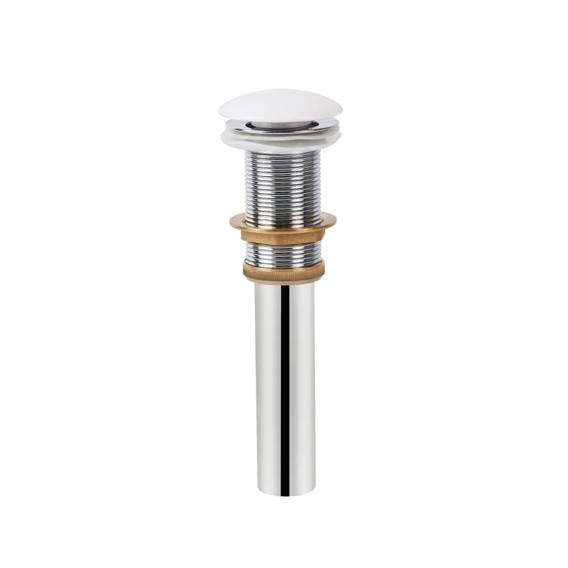 Раковина-чаша Qtap Kolibri 400х400х140 White с донным клапаном QT10117040TW