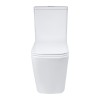 Унітаз підлоговий Qtap Tern Ultra Quiet безобідковий з сидінням Soft-Close QT17222175AUQ1W White