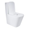 Унітаз підлоговий Qtap Tern Ultra Quiet безобідковий з сидінням Soft-Close QT17222175AUQ1W White