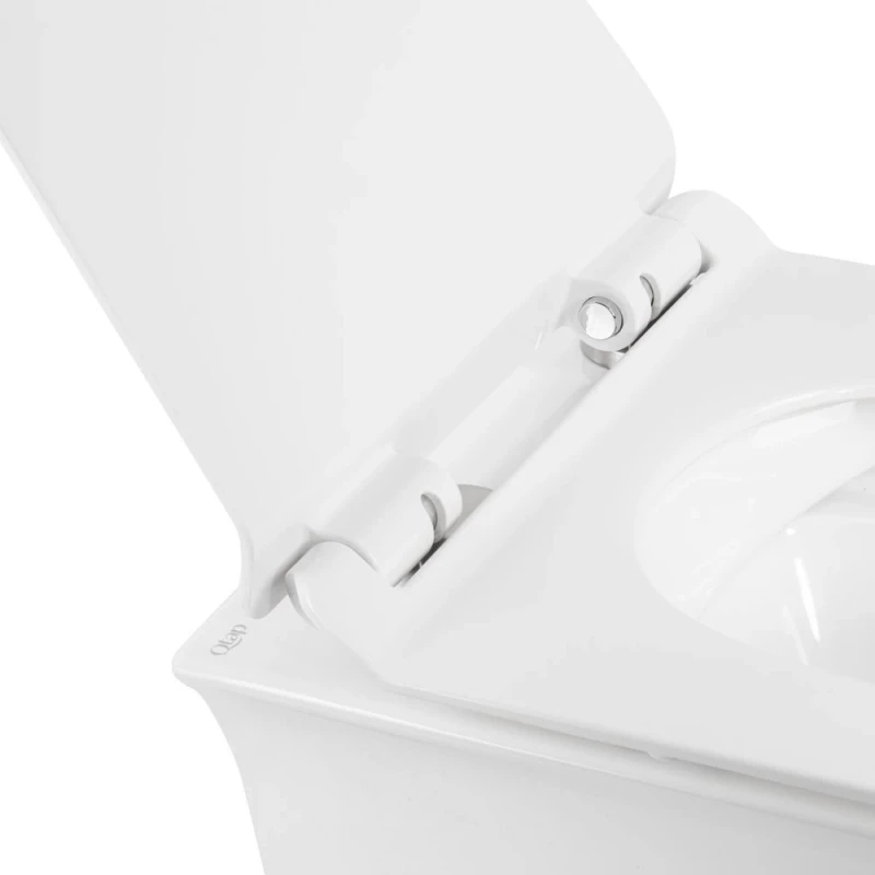 Унітаз підвісний Qtap Virgo безобідковий з сидінням Soft-close QT1833051ERW