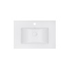 Раковина Qtap Albatross E 700х460х180 White з донним клапаном QT01119070EW