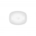 Раковина-чаша Qtap Cardinal 500х380х140 White з донним клапаном QT04117050TW