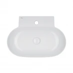 Раковина Qtap Cardinal 565х400х130 White з донним клапаном QT0411K177W