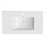 Раковина Qtap Albatross 800х460х180White з донним клапаном QT01113080CW
