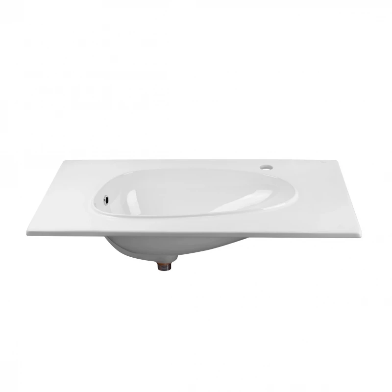 Раковина Qtap Virgo 800х480х167 White с донным клапаном QT1811FL8128BRW