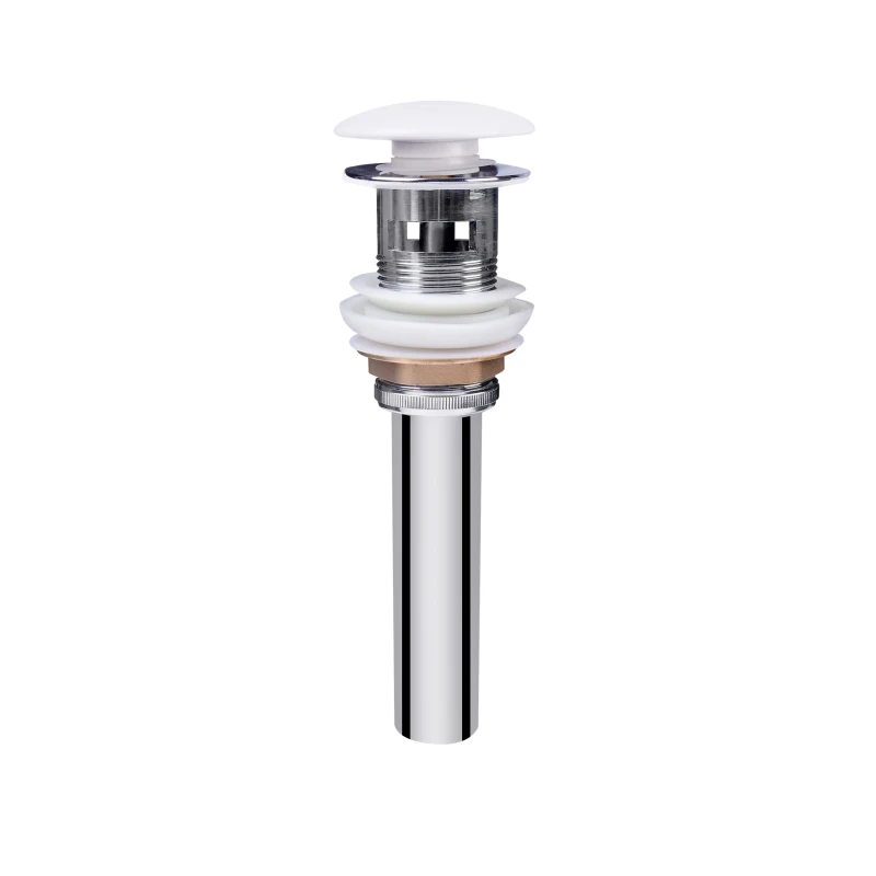 Раковина подвесная моноблок Qtap Presto 600х450х405mm White с донным клапаном QT2411G822W