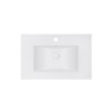 Раковина Qtap Albatross E 800х460х180 White з донним клапаном QT01119080EW