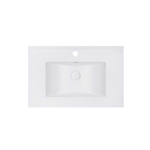 Раковина Qtap Albatross E 800х460х180 White з донним клапаном QT01119080EW