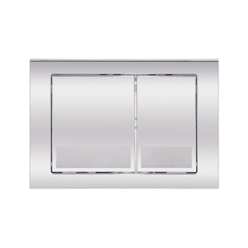Комплект: Qtap Swan унітаз підлоговий Rimless QT16223178W + Nest комплект інсталяції 2в1 (квадратна клавиша Chrome) QT0122490S4Q1 + QT0111M06028CRM