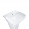 Раковина для підлоги моноблок Qtap Crow 450x435x835 White QT0511G315WN