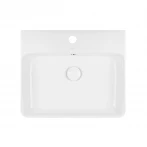Раковина Qtap Nando 500х420х130 White з донним клапаном QT1211K404AW