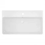 Раковина Qtap Nando 710х425х135 White с донным клапаном QT1211K427W