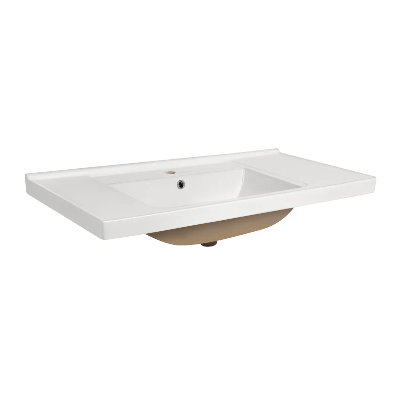 Раковина Qtap Albatross Q 1200х480х230 White с донным клапаном QT01115120QW