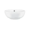 Раковина-чаша Qtap Amazon 430х430х160 White с донным клапаном QT02117043NW