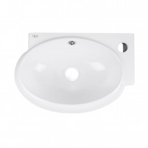 Раковина Qtap Leo 430x290x140 White QT11115011RWN