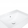 Раковина Qtap Albatross 600х460х180 White з донним клапаном QT01113060CW