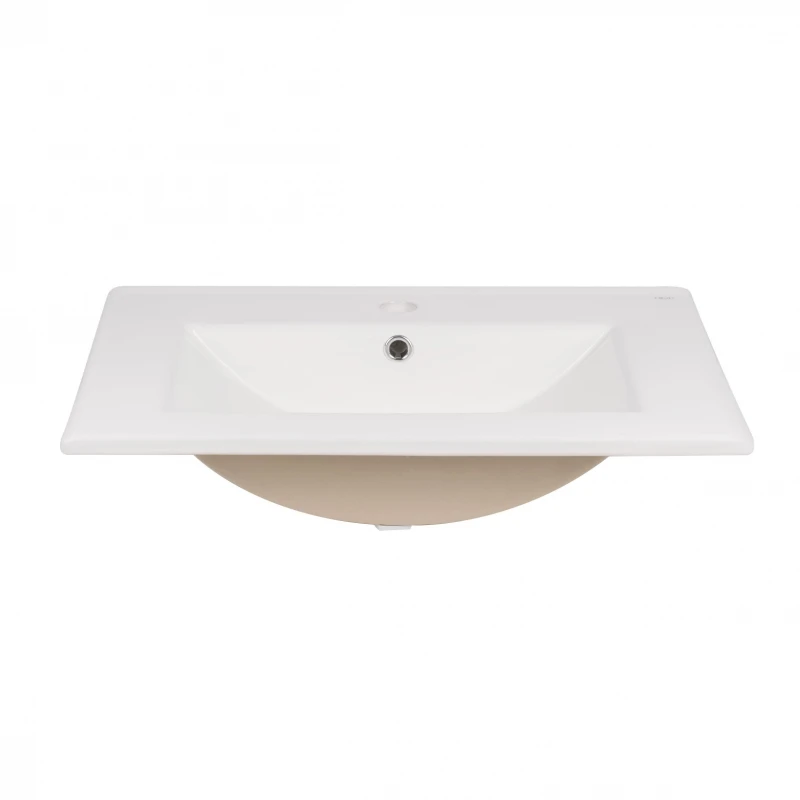 Раковина Qtap Albatross New 600x470х180 White с донным клапаном QT0111750660W