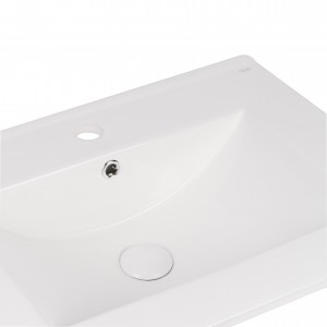 Раковина Qtap Albatross New 600x470x180 White з донним клапаном QT0111750660W