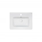 Раковина Qtap Albatross 9H 600х460х180 White с донным клапаном QT01119060HW
