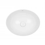 Раковина-чаша Qtap Dove 410x335x145 White з донним клапаном QT06113078W