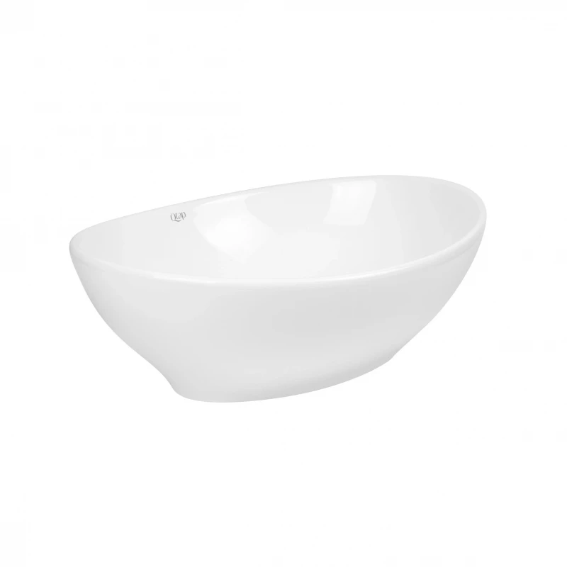 Раковина-чаша Qtap Dove 410x335x145 White з донним клапаном QT06113078W