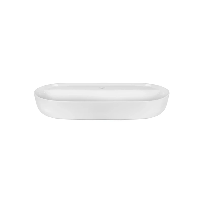 Раковина-чаша Qtap Scorpio 815х410х135 White с донным клапаном QT142203PW