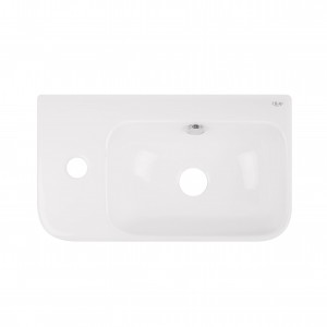 Раковина Qtap Tern 450х260х155 White QT17115117LWN