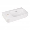 Раковина Qtap Tern 450х260х155 White QT17115117LWN