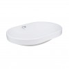 Раковина Qtap Leo 590x400x170 White з донним клапаном QT11114028W