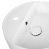 Раковина-чаша Qtap Swan 420х420х145 White з донним клапаном QT1611A051TW