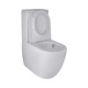 Унітаз-компакт Qtap Robin Ultra Quiet безободковий з сидінням Soft-close QT13222128AUQ1W