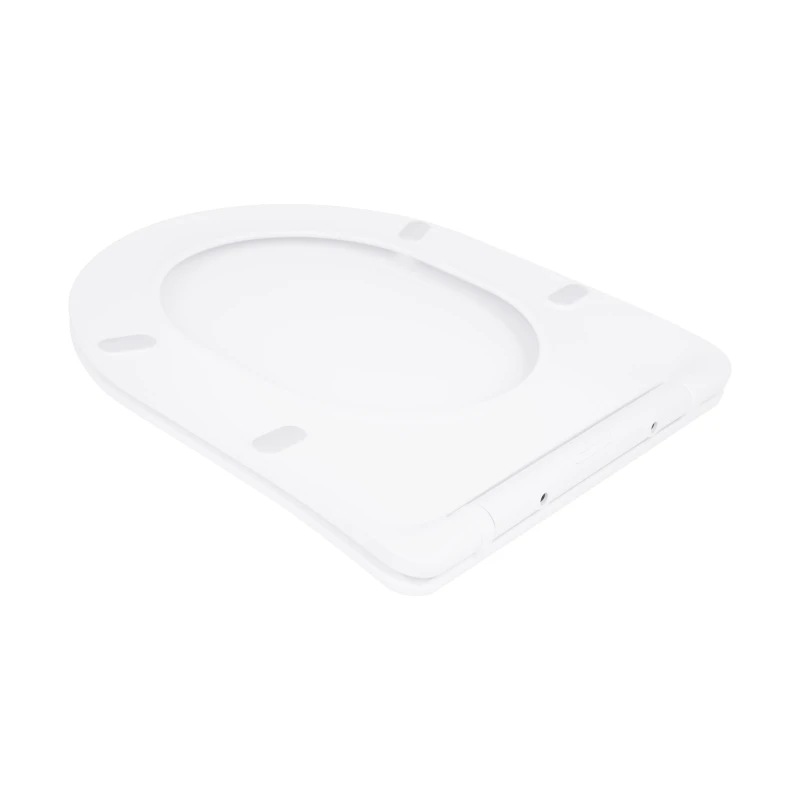 Унітаз підвісний Qtap Robin New Ultra Quiet безобідковий з сидінням Soft-close WHITE QT13332381АSW