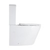 Унітаз підлоговий Qtap Vlasta Ultra Quiet безобідковий з сидінням Soft-close WHITE QT28228300W