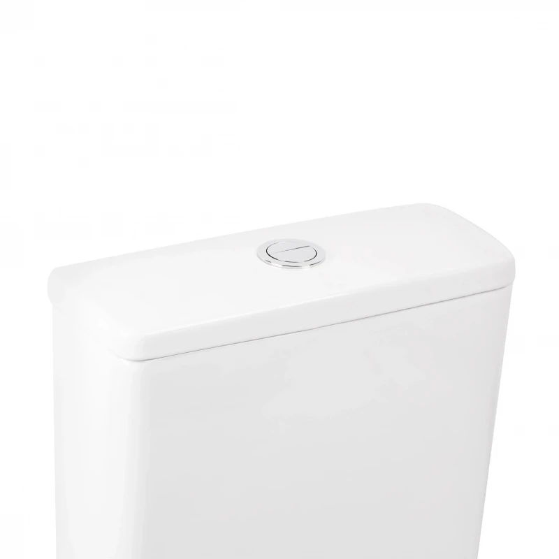 Унітаз-компакт Qtap Tern безобідковий з сидінням Soft-close QT17222093ARW