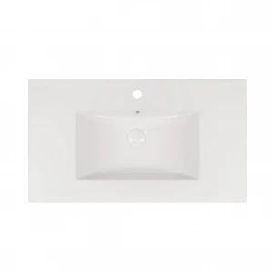 Раковина Qtap Albatross New 810x470x180 White з донним клапаном QT0111750680W
