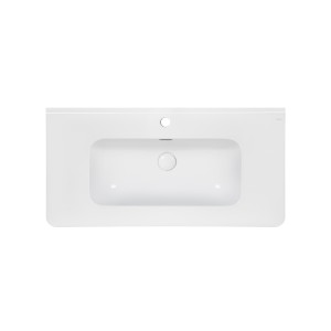 Раковина Qtap Albatross 9H 1000х460х180 White з донним клапаном QT01119100HW