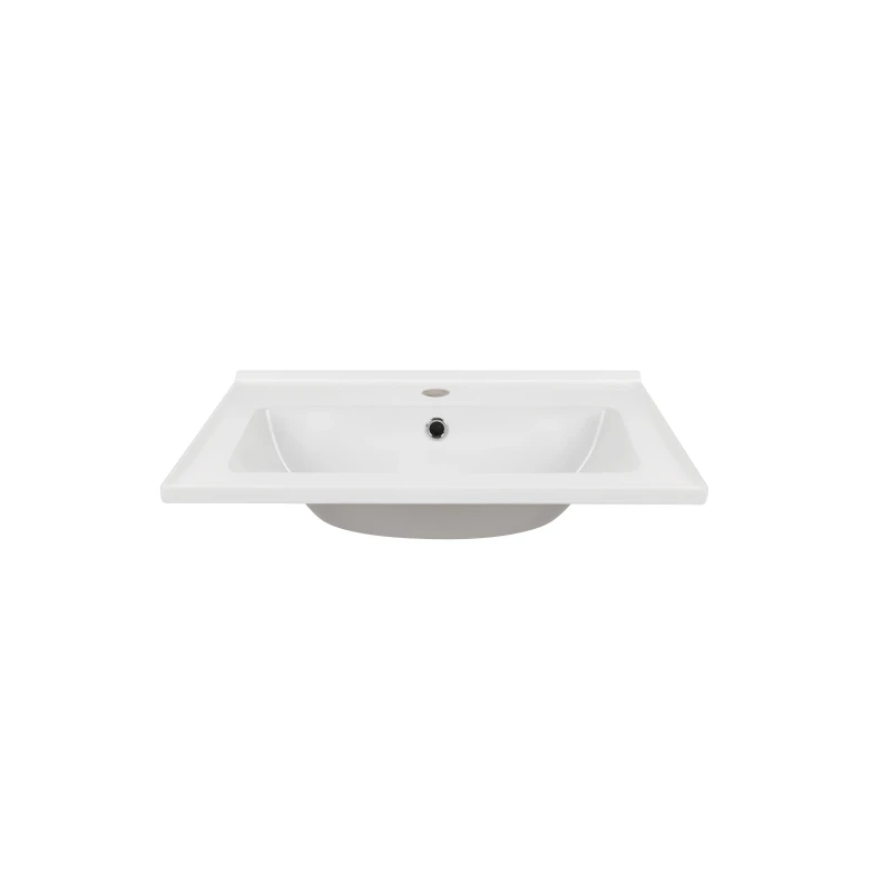 Раковина Qtap Albatross E49 600х490х200 White с донным клапаном QT01119060E49W